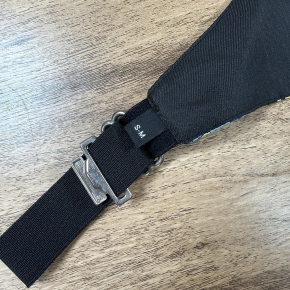 VTG Nicole Miller Limited Quanities Tuxedo Backless Vest Graduation PHD Barback - Picture 10 of 13